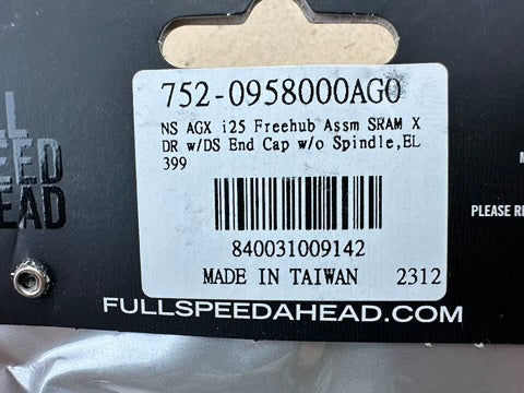 FSA AGX i25 Freehub Body XDR