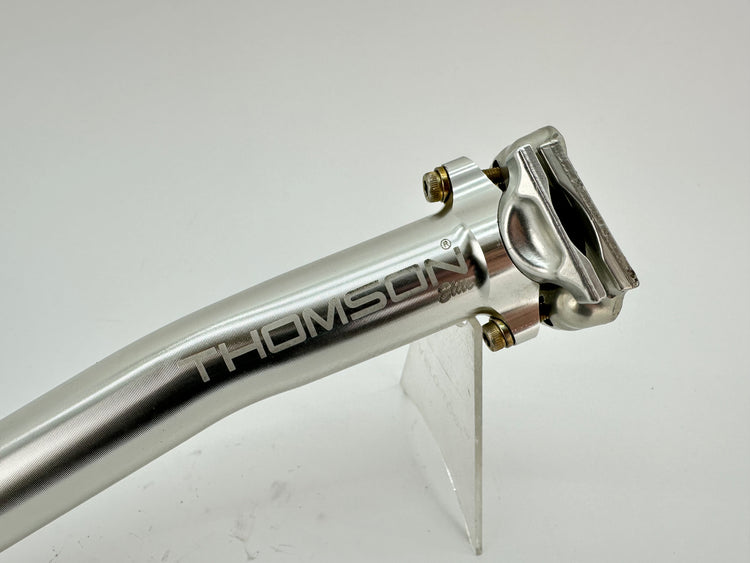 Thomson Elite Silver Seatpost 30.9 x 287 Setback Clean