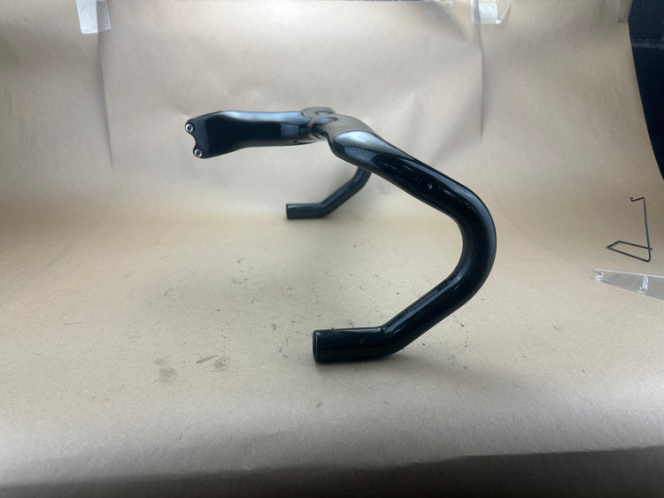 Unbranded Carbon Integrated Drop Handlebar 400 Width