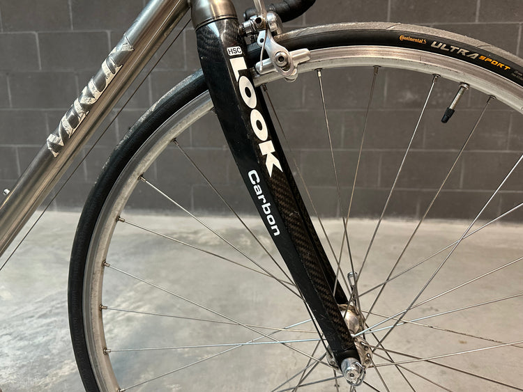 Merlin Agilis Titanium Road Bike Campagnolo 53cm Carbon Fork