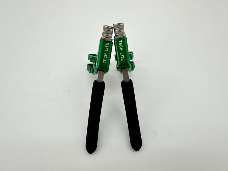 Tech Lite Bike Brake Levers CNC Green Short Pull