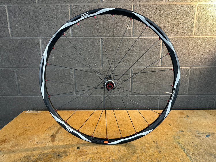 Shimano XT Front Wheel 26" Tubeless Disc QR