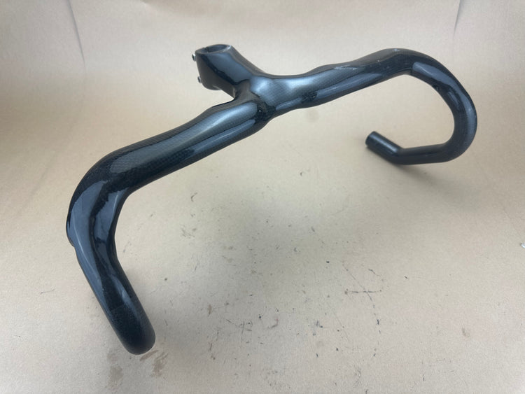 Unbranded Carbon Integrated Drop Handlebar 400 Width