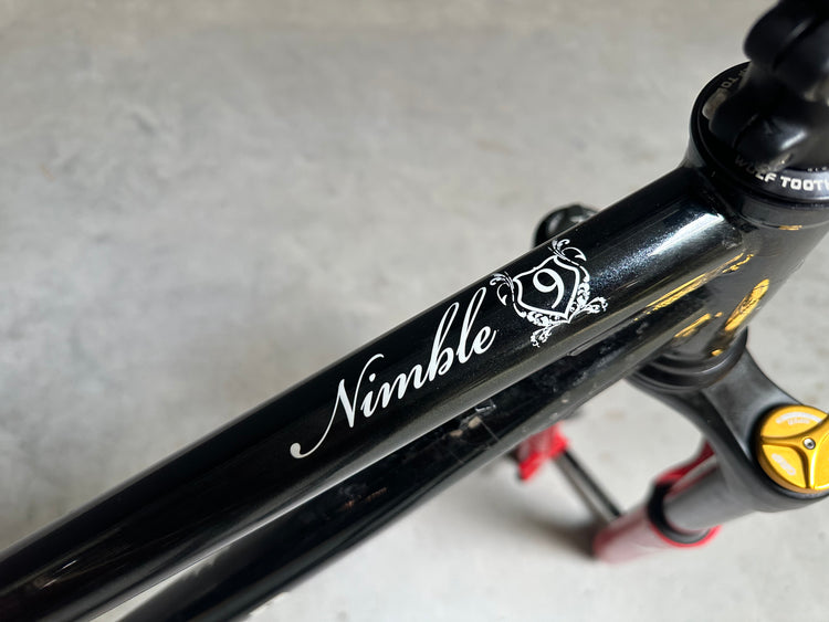 Canfield Nimble 9 29" Frame and Marzocchi Bomber Fork Large