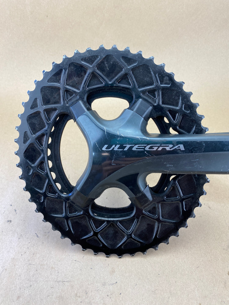 Shimano Ultegra Crankset 6800 Absolute Black Oval Rings 50/34