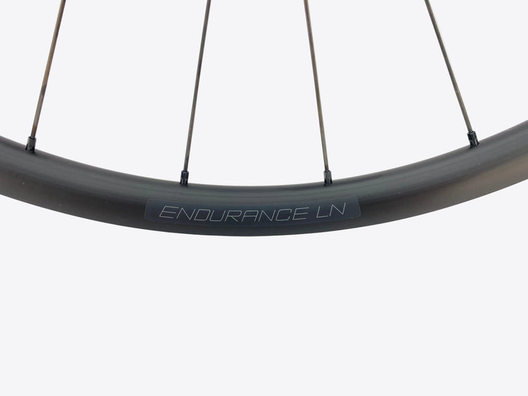 close up of the model name