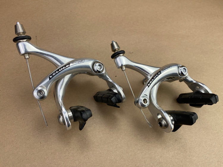 Campagnolo Veloce Rim Brake Set Road Recessed Silver