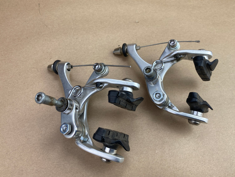 Campagnolo Veloce Rim Brake Set Road Recessed Silver