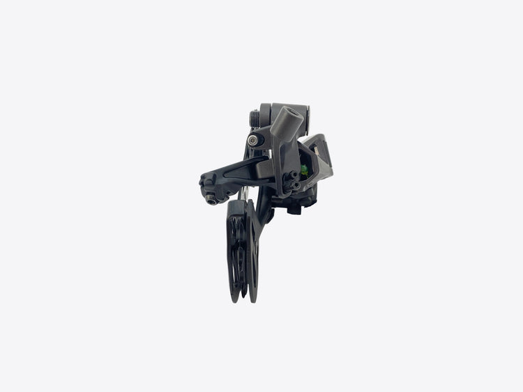 rear view of the derailleur