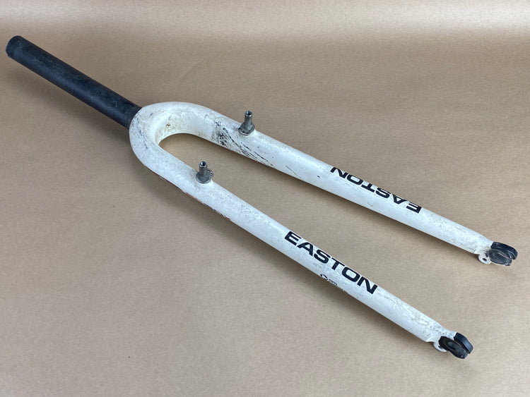 Easton EC90X Carbon Canti 700c Fork QR Straight 1 1/8 White