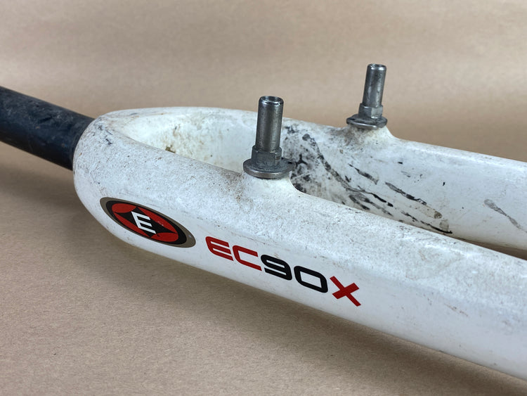 Easton EC90X Carbon Canti 700c Fork QR Straight 1 1/8 White