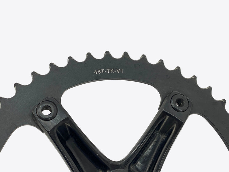 backside of the chainring