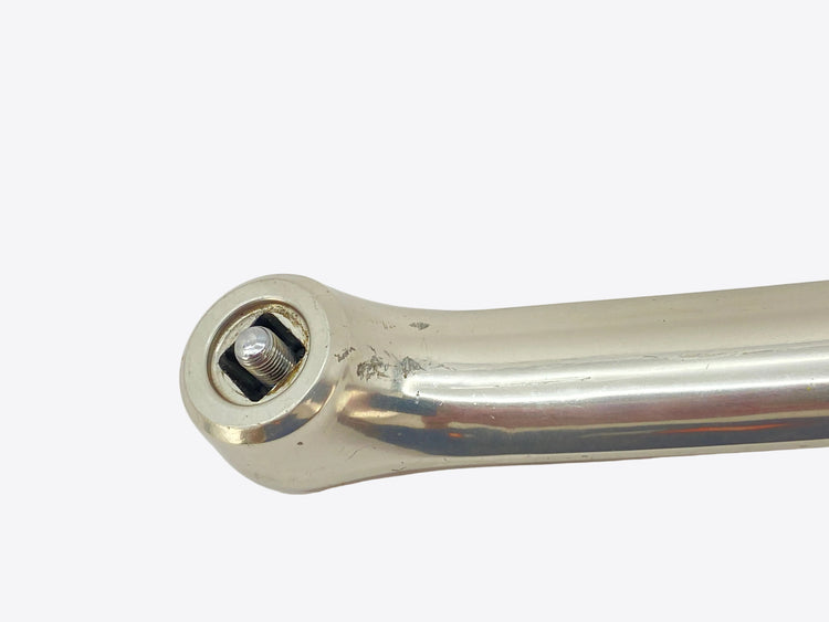 backside of the left crank arm
