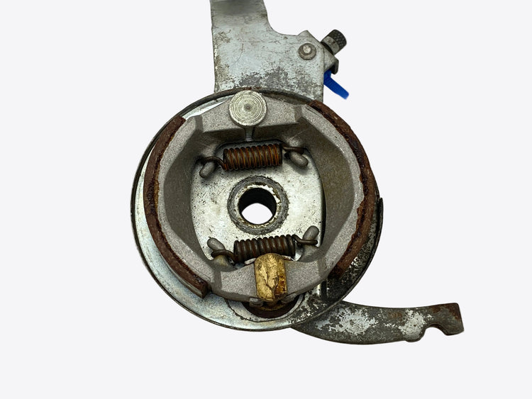 view of the brake drum pads