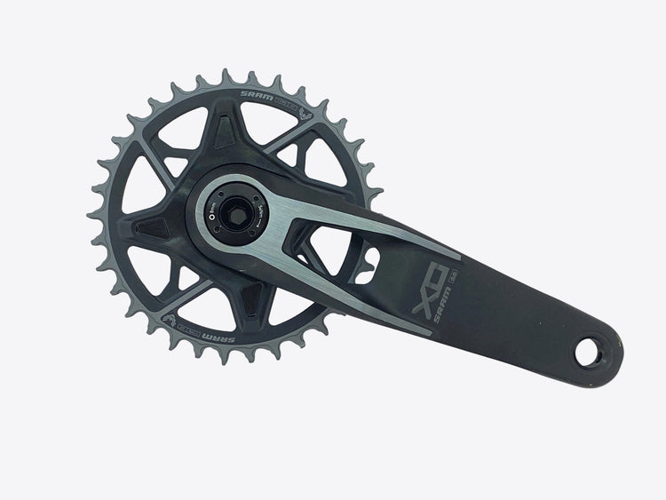 main view of the crank arm