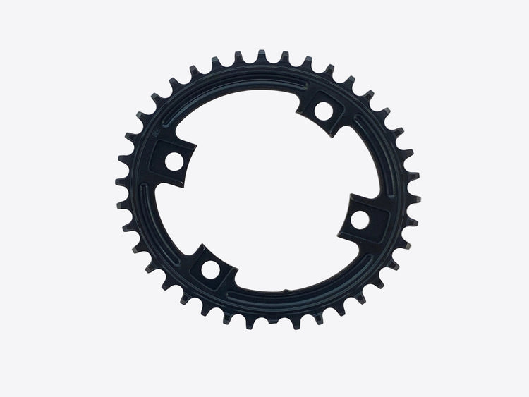 backside view of the chainring