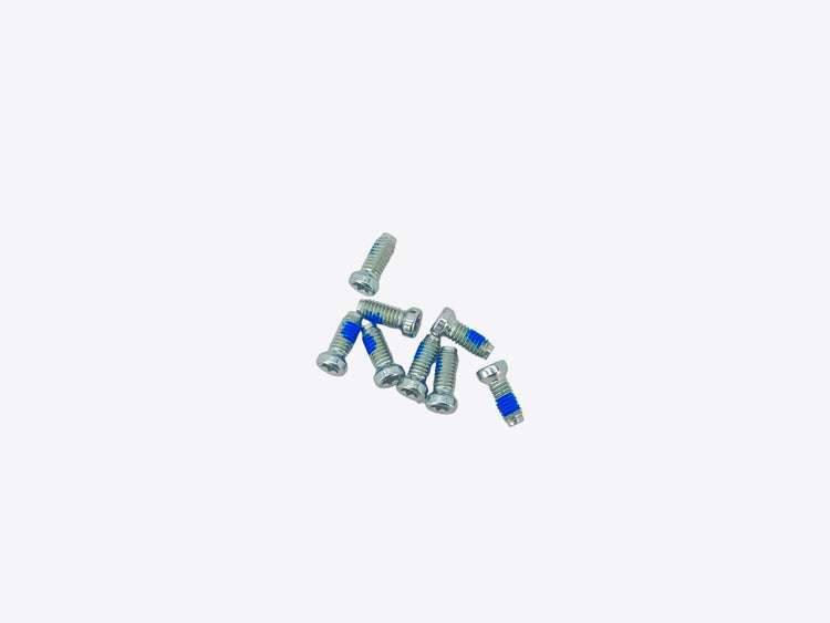 close up of the mounting bolts