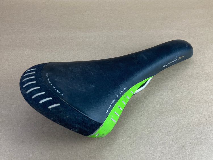 Fizik Gobi MTB Saddle Titanium Rails Neon