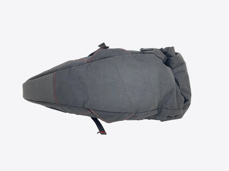 underside view of the bag
