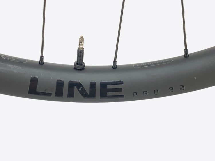 close up of the model name