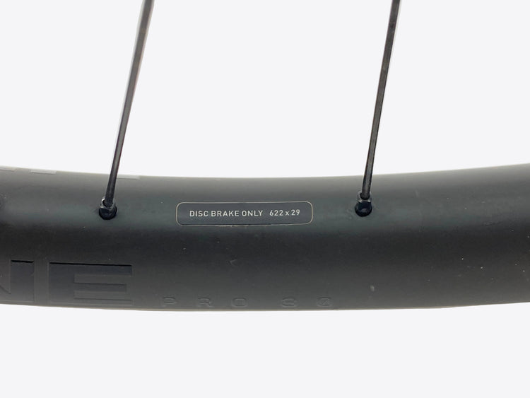 view of the size label