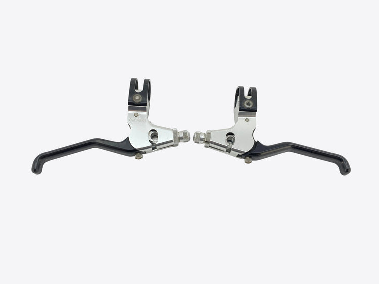 underside view of the levers