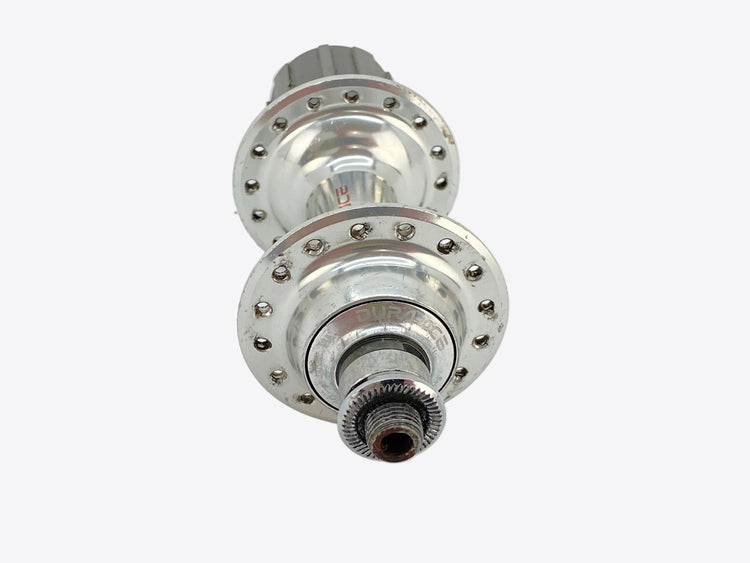 view of the left axle end