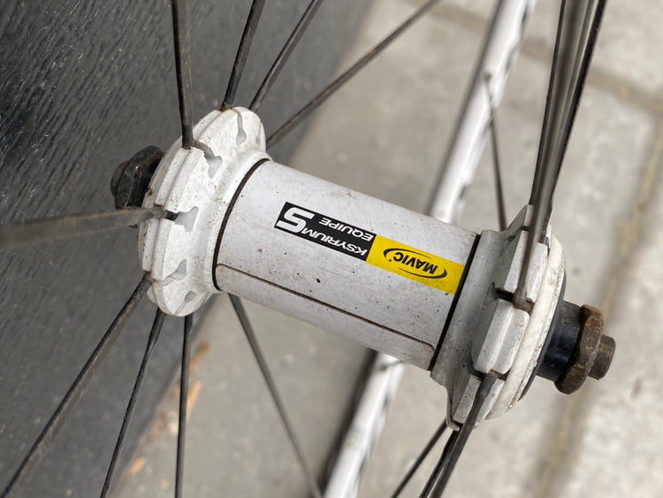 Mavic Ksyrium Equipe S 700c Clincher Wheelset 100/130 White