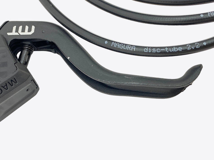 scratches on the lever blade