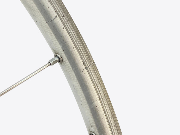 scratch on the rear brake track