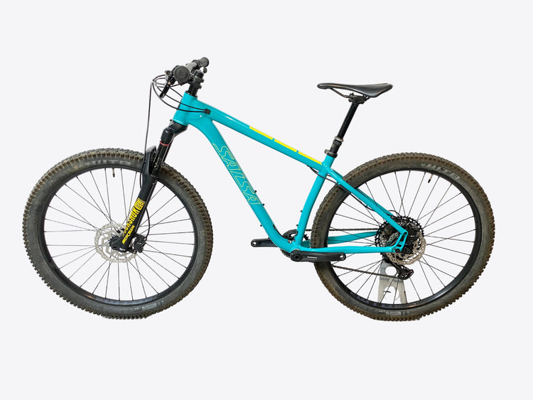 left side view of the bike
