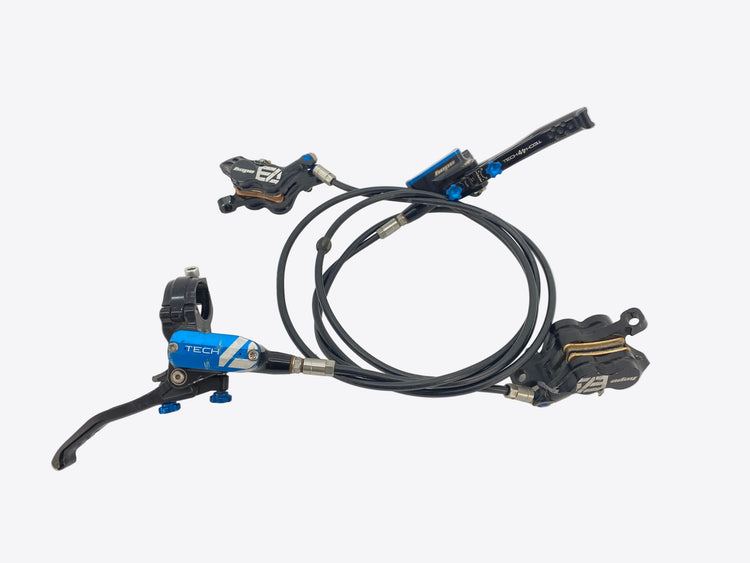 main view of the brakes