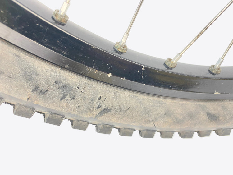 scratches on the rear rim
