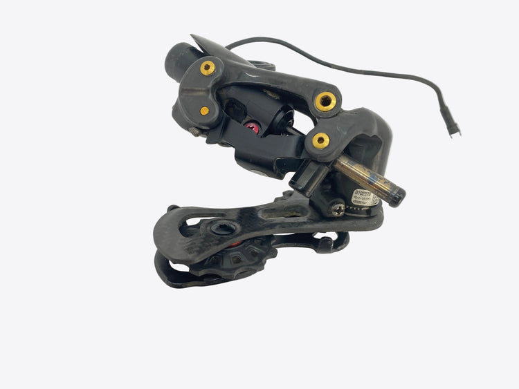 underside view of the derailleur