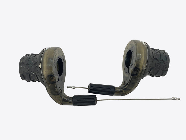 backside view of the shifters