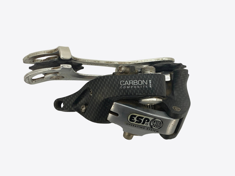 top view of the derailleur