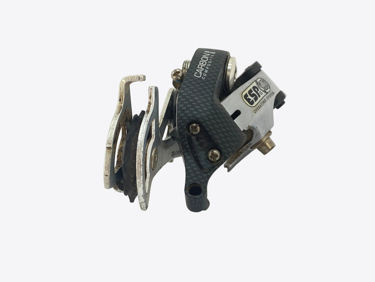 rear view of the derailleur