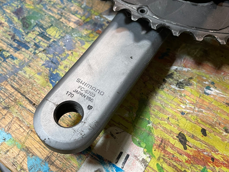 Shimano Ultegra Triple Crankset 24mm 170 175 FC-6703