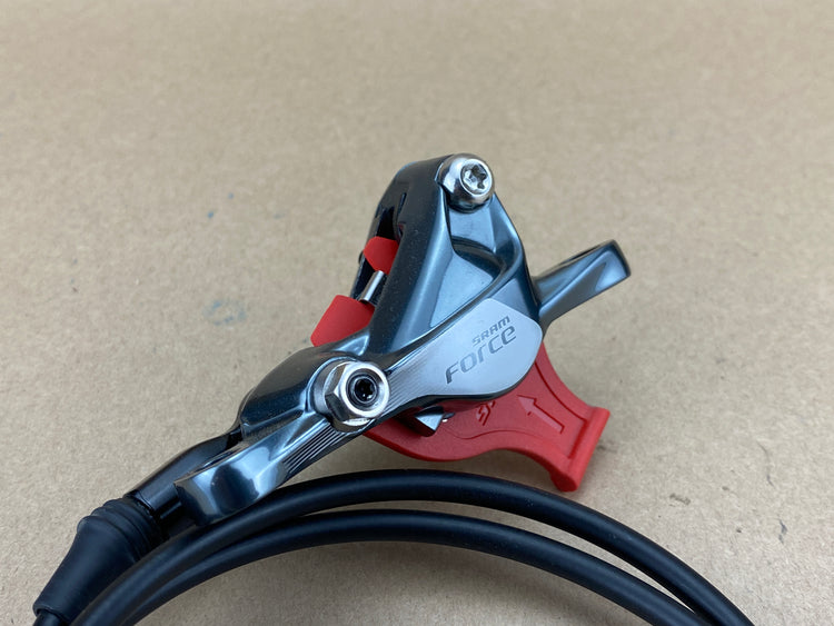 Sram Force 2x11 Left Carbon Hydro Lever and Disc Caliper Post Mount