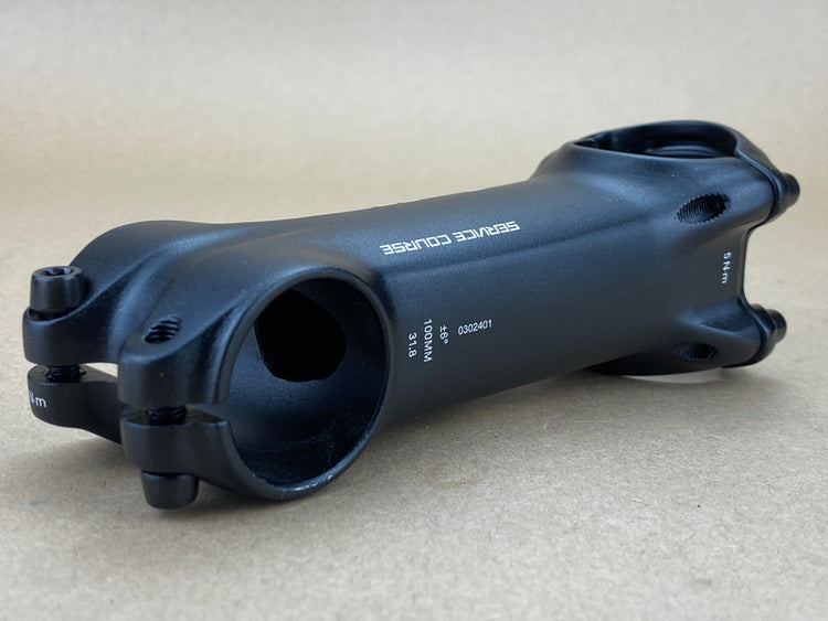 Zipp Service Course Alloy Stem 100mm 31.8 6deg NWB 161g