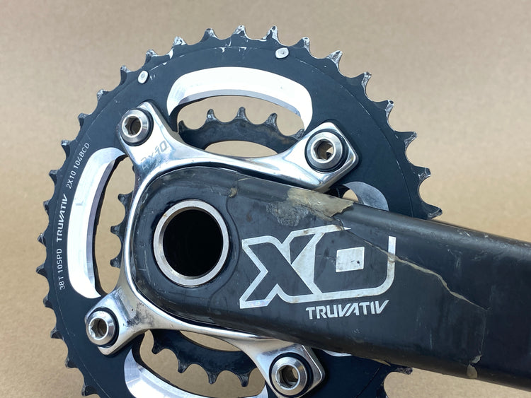 Sram XO Carbon 2x10 Double Crankset 175mm