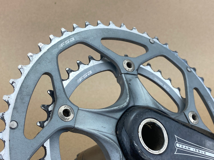 FSA Team Issue Carbon Double 130bcd Crankset 170mm 53/39t