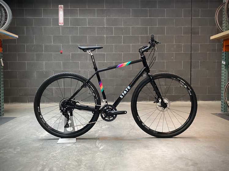 State Bike Co All Road Steel Flat Bar Gravel Bike 52cm