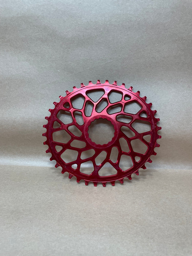 AbsoluteBLACK 40T Oval Chainring Red (Like New)