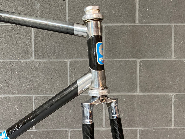 Graftek Exxon G-1 USA Vintage Lugged Carbon Road Frameset 58cm/TT 56cm/ST