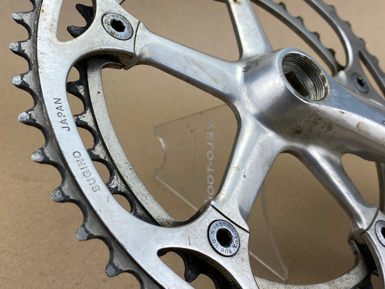 Sugino Aero Mighty Double Road Crankset 170mm 52/42t Square Taper