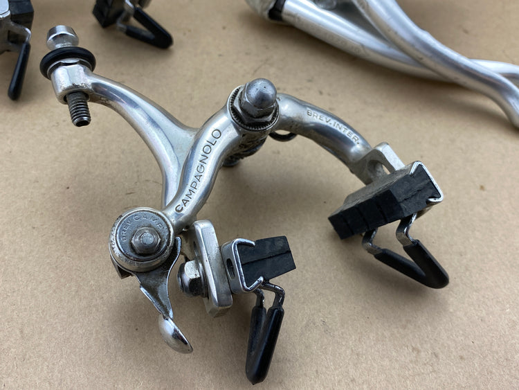Campagnolo Nuovo Record Recessed Rim Brake Set and Non-Aero Levers