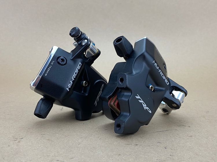 TRP Hy-Road Flat Mount Hydraulic Mechanical Actuated Disc Brake Caliper Set