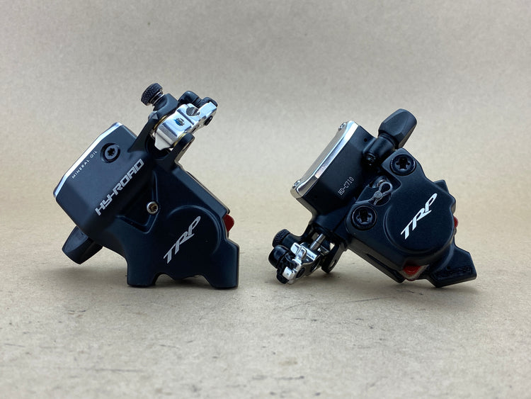 TRP Hy-Road Flat Mount Hydraulic Mechanical Actuated Disc Brake Caliper Set