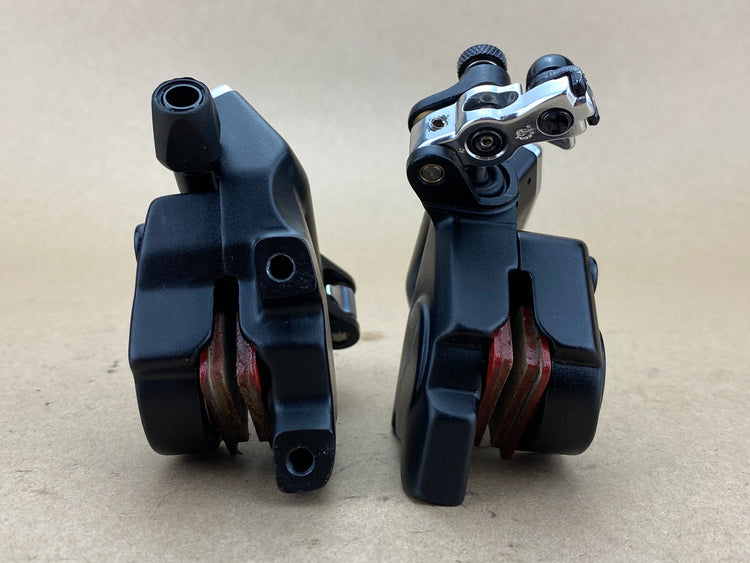 TRP Hy-Road Flat Mount Hydraulic Mechanical Actuated Disc Brake Caliper Set